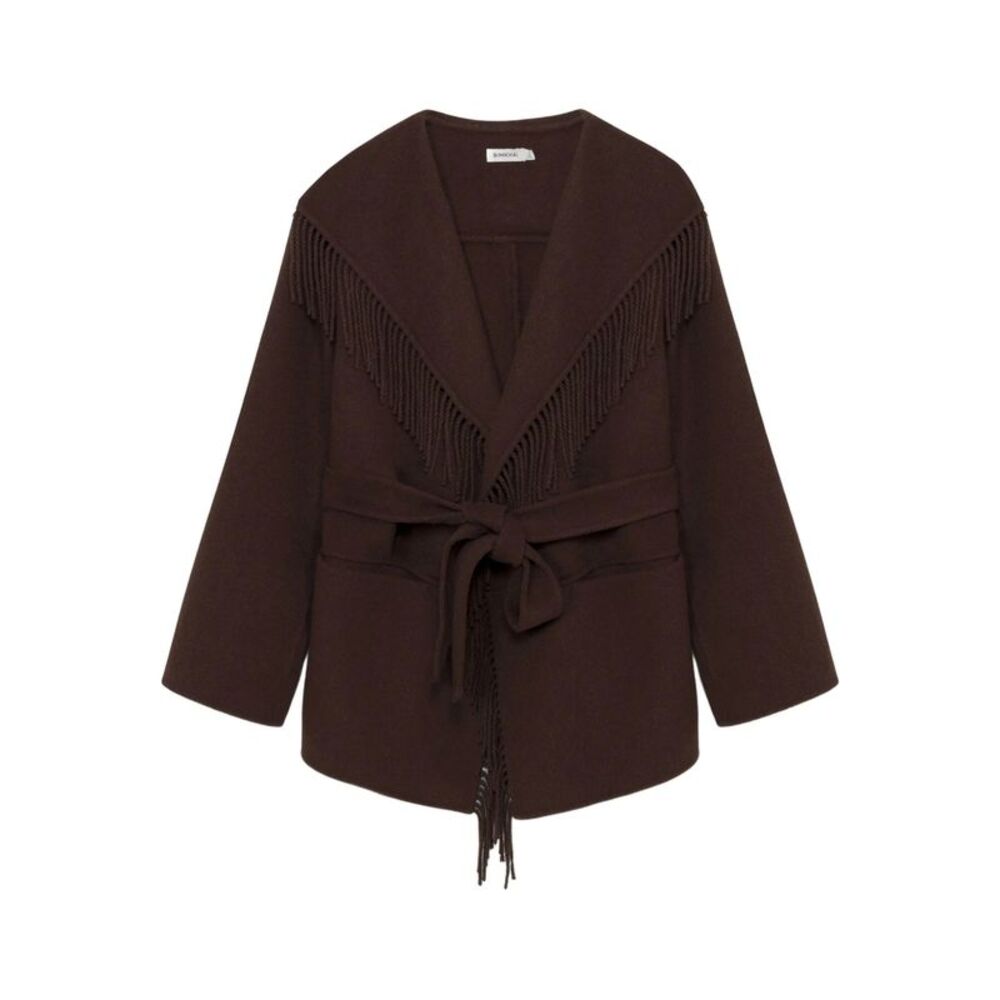 Simkhai Brown Coats - Capes Women